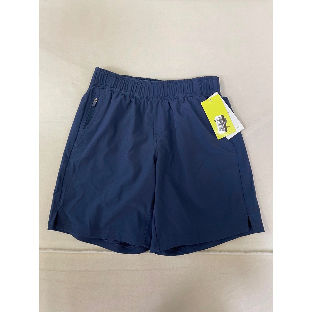 All in Motion Boys Navy Blue Active Light Woven Shorts Size M 8 Gym Sports